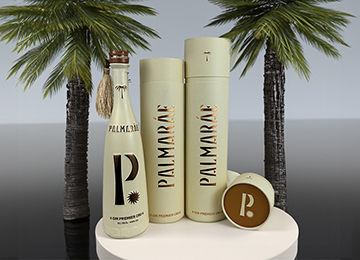 Palmarae Drinks Tube Packaging